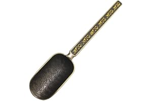 Kichvoe Japanese Tea Set Bath Salt Scoop Metal Measuring Spoons Scoop Copper Tea Spoon Coffee Vintage Loose Leaf s Measuring Chinese Set Chinese