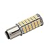 GRV Ba15d 1076 1142 High Bright Car LED Bulb 102-2835SMD DC12V Warm White Pack of 2