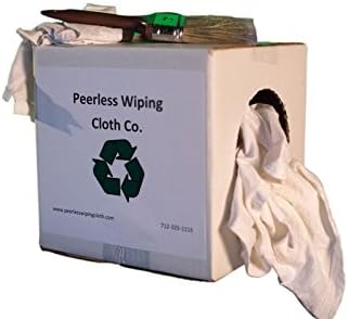 Peerless Wiping Cloth Cloth Wiping Rag White 5 lb box