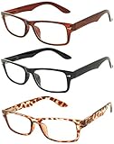 Classic Retro Style Narrow Rectangular Frame Clear Lens Eyeglasses 3 Colors