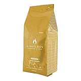 Limitless Coffee Whole Bean Air Roasted Coffee, Geisha Super Premium, 12 Ounce