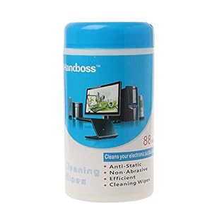 SimpleLife Reinigingsdoekjes Computer LCD TV Mobiele Telefoon Scherm Camera Lens Reinigingsdoekjes, 17 x 9,5 cm, 88…