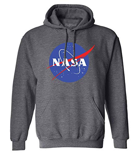 41D6Lh%2B7sTL NuffSaid NASA Meatball Logo Worm Hooded Sweatshirt Sweater Pullover - Unisex Hoodie