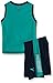 PUMA Baby Boys' Active Tank and Short Set, Green, 18 Months