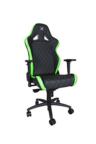 Ferrino XL Green on Black Gaming and Lifestyle Chair by RapidX