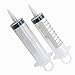 2 Pack 100mL 3.4oz Syringe Animal Feeding Syringe Catheter Tip Syringe Animal Pet Feeders Garden Watering Essential Oil Separator Syringethumb 3