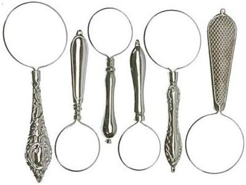 Vintage Style Magnifying Glass 6 Piece Set