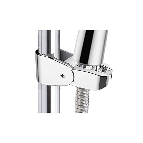 Rieles Para Ducha Soporte De Embolo Ergonomico Cromado Para Barra De Ducha Diametro 32 Mm Hogar Y Cocina Graffitysa Com