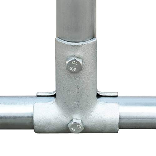 Tidyard Hühnerkäfig Hühnerstall Nistkasten Kleintierstall Geeignet für Huhn, Henne, Ente, Gans Mit einem wasserfesten Dach, Hühnerhaus Verzinkter Stahlrahmen,Silbern – Bild 6