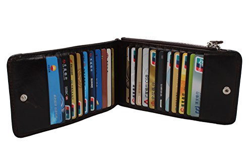 Iblue Leather Credit Card