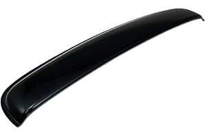 TLAPS 7422454778725 38 Inch / 980 mm Universal Dark Smoke Sunroof Visor Moonroof Wind Deflector Shade Guard