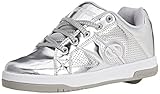 Heelys Split Chrome Skate Shoe (Toddler/Little Kid/Big Kid), Silver, 5 M US Big Kid