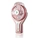 Insten Portable Handheld USB Mini Misting Fan With Personal Cooling Humidifier, Rechargeable Battery & Water Spray Fan for Music Festival, Traveling & Preventing from Heat Stroke, Pink