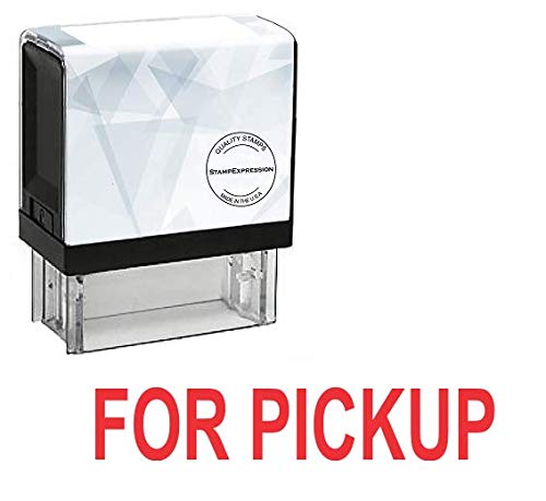 StampExpression - for Pickup Office Self Inking Rubber Stamp - Red Ink (A-5526) - Thumbnail 2