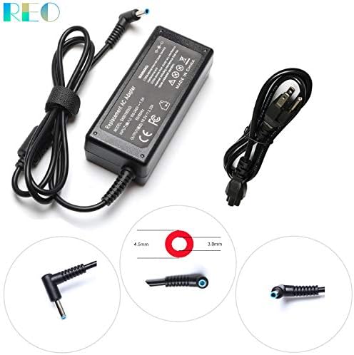 New 65W Ac Adapter Charger For Hp Probook 640-G2 650-G2 430-G3 440-G3 450-G3 640-G3 650-G3;Chromebook 14-Q010Nr 14-Q070Nr ;Pavilion 15-F009Wm 15-F039Wm 15-F059Wm Laptop Notebook Power Supply Cord