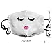 Cute Eyelash Lips Dust Mask Mouth Mask Dust Proof Earloop Face Maskthumb 2