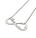 Harmonizer Fans Infinity Necklace in Silver Tone w/ 18