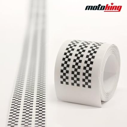 Rallystreifen in 6 mm Breite und 6 Meter Länge (3 Stück à 2 Meter)