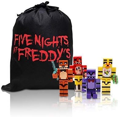 ToySeller Five Nights at Freddy's Gift Bag & Boxed FNAF Mini Action Figure 8pcs/Set …