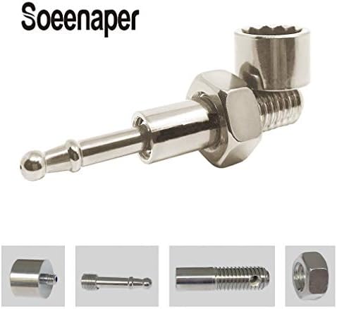 Metal Pipe with Creative Transformation Design Mini & Portable Jamaican Style Screw Pipes for Collection Personalized Gift for Father & Husband & Art Collector