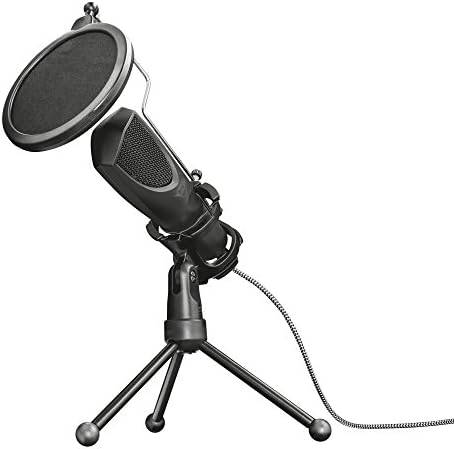 Mantis Micro Streaming USB, Microphone Professionel Gamer, Noir