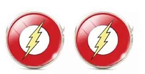 The Flash Cufflinks Wedding Groomsmen Best Man Gifts for him