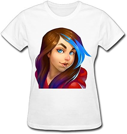 Guiwan Women's RadioJH Games Cartoon Art T-shirt