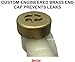 Beech Lane RV Upgraded Toilet Water Valve Assembly 385314349 for Dometic Sealand EcoVac Vacuflush Pedal Flush Toilets (Off White)
