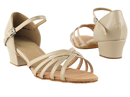 Bundle Lightweight Very Fine Women s Ballroom Salsa Practice Latin Dance Shoes 802 + Brush + Pouch,Color Tan, Size:6.5