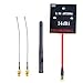 Crazepony Enhanced FPV Antenna Kit 5.8Ghz 14dBi Panel SMA Antenna 2.4GHz 3dBi SMA Antenna SMA to IPEX Cable for Hubsan H501S H107D H107D+