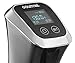 Gourmia GSV140 1200 Watt Immersion Sous Vide Pod 2nd Generation Water Circulator Accurate Cooking Digital Timer - Includes Recipe Book - Black