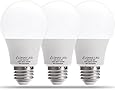 LOHAS 6W A19 LED Light Bulbs, E26 Base 40Watt Bulbs Equivalent, Daylight White 5000k LED Lamps, 500 Lumens LED Light, 240 Degree Beam Angle for Home Lighting (3PACK)