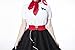 Hip Hop 50's Shop 1950s Style 3” Wide Elastic Cinch Belt for Women Junior and Plus Sizes Handmade in the USA (Red 3X/4X)