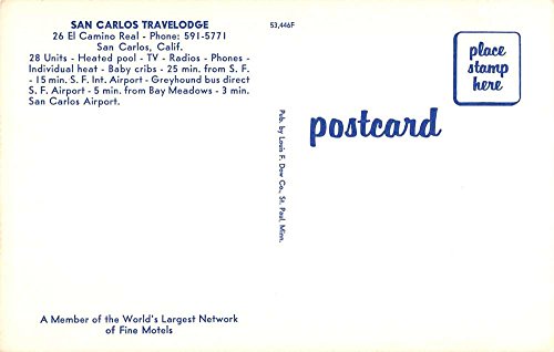 1 Carlos+California+Travelodge+Vintage+Postcard