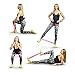 DeFiT Resistance Bands & Exercise Sliders – Exercise Bands & Sliders – Best 80 Day Obsession and Beachbody Set with 4 Workout Bands & 2 Core Sliders + Unique Workout iOS/Android App + Videos + eBooks