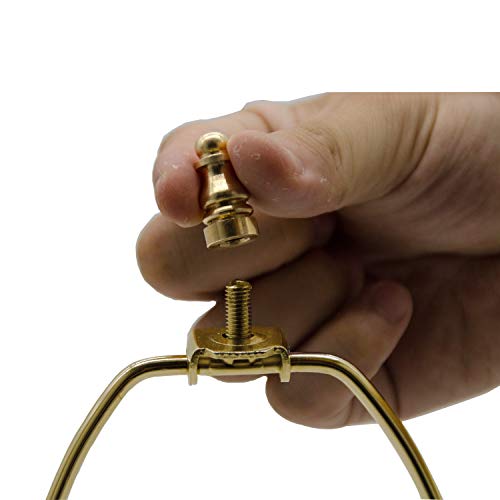 Iceyyyy 4Pcs Solid Brass Lamp Finial for Shade Finial Decoration Accessories
