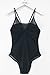 CUPSHE Fashion Women’s Mesh Splicing One Piece Bikini Swimsuit Beach Swimwear