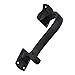A29 Black Door Handle Pull, Heavy Duty Long Kitchen Cabinet Handles, Antique Cabinet Pulls, Cabinet Door Handles, Closet Door Handle, Decorative Gate Handles, Cast Iron Finish, Set of 1
