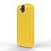 Wireless PROTECH Compatible with/Replacement for Durable Slim Flex Case for Kyocera DuraForce Pro, Phone Models E6810, E6820 and E6830 (Yellow)