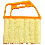 D&L Blind Cleaner Tool, Mini Hand-held Cleaner,Mini-Blind Cleaner,Dirt Clean Cleaner,Venetian Blind Brush Window Air Conditioner Duster Cleaner