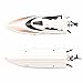 SZJJX RC Racing Boat 2.4Ghz Remote Radio Controlled Boats 4CH 20KM/H High Speed, Transmitter with LCD Screen, with Two Hatches SJ102