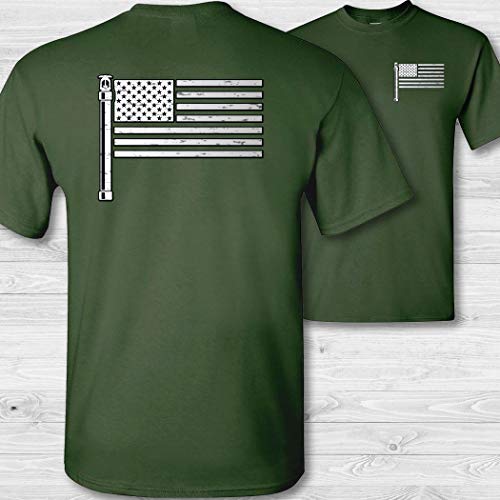 American Flag Sprinkler Fitter Shirt - W