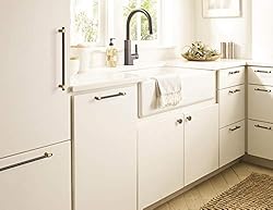 Amerock | Cabinet Pull | Matte Black/Champagne