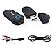 BT Transmitter Wireless Bluetooth Transmitter V4.2 USB Bluetooth Adapter Connected to 3.5mm Audio Receiver Devices Low Latency Paired for PC TV Headphones Car Home Stereo Music