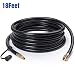 GASPRO 18 FT Quick Connect Propane Hose for RV to Grill for Camp Chef Stove and Fire Pit- 3/8 Female Flare Fitting x 1/4 Full Flow Quick primary