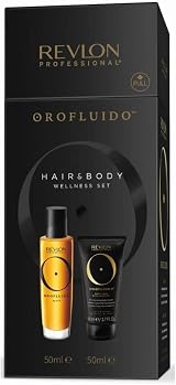 Revlon Orofluido Vegan Hair & Body Wellness Set Argan Oil Elixir Cream 50ml