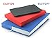 6 PACK Book Cover Sox Stretchable Durable Reusable Universal Size Fit for School or Textbook Hardback Books. Colour Book Covers