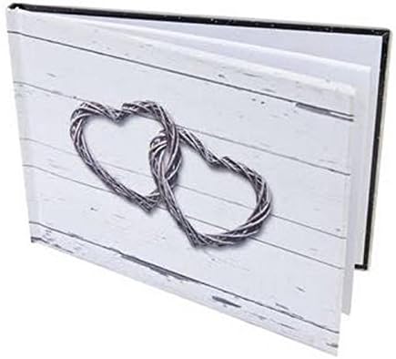 HB - Libro de firmas para boda romántica: Amazon.es: Hogar