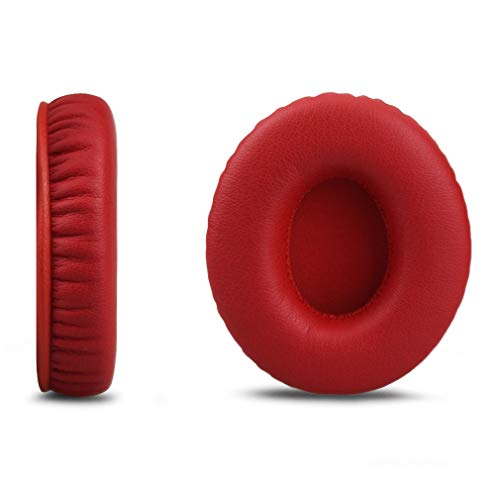 Earpad for Beats by Dr. Dre Solo HD On-Ear Headphone, Replacement Ear Pad/Ear Cushion/Ear Cups/Ear Cover/Earpads Repair Parts for Monster Beats by Dr.Dre Solo HD Headset,Red - Thumbnail 6