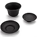 Purple Clay Tea Pot Yi Xing Clay Gaiwan Tea Cup, Black